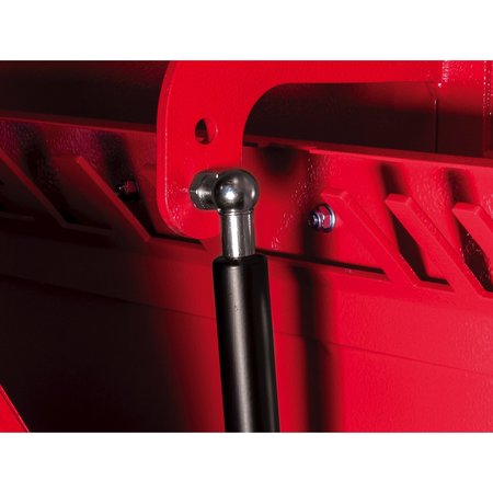 Powerbuilt Rapid Box Slant Front Tool Box, Steel, Red, 26 in W x 18 in D x 19 in H 240311